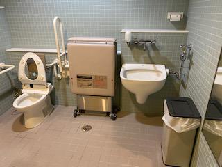 2階バリアフリートイレの写真