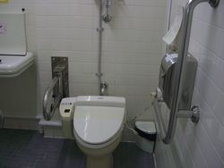 バリアフリートイレの写真