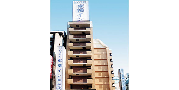 画像：東横イン大阪船場1　ホテルの外観
